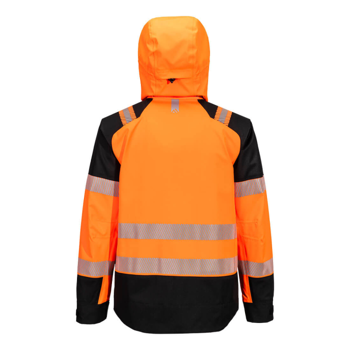 PORTWEST T161, Jachetă de ploaie cu glugă PW3 HI-VIS (3L), din poliester, 160 g/mp [2]