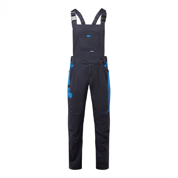 PORTWEST T746, Pantaloni cu pieptar cu spălare industrială, din policoton și elastan, 245 g/mp, colecția WX3 [3]