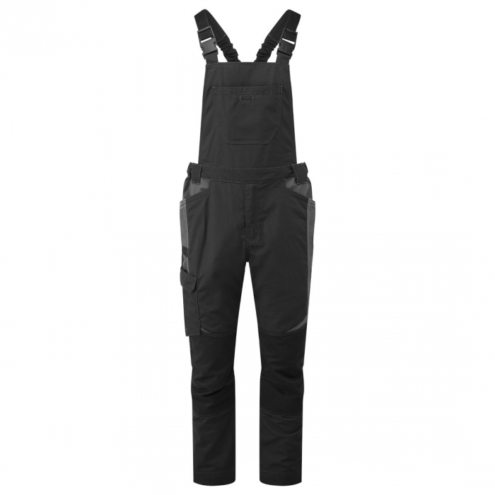 PORTWEST T746, Pantaloni cu pieptar cu spălare industrială, din policoton și elastan, 245 g/mp, colecția WX3 [1]