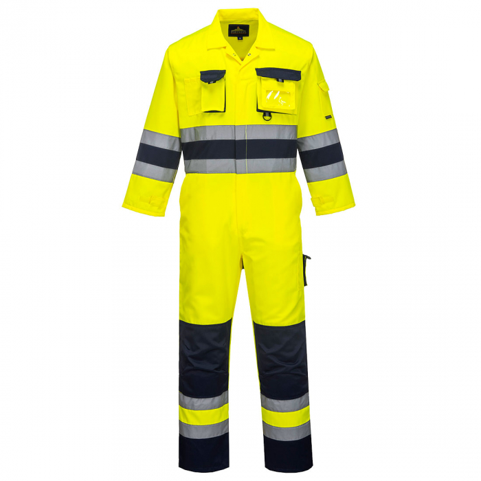 PORTWEST TX55, Combinezon Nantes Hi-Vis, din polibumbac, 245 g/mp [4]