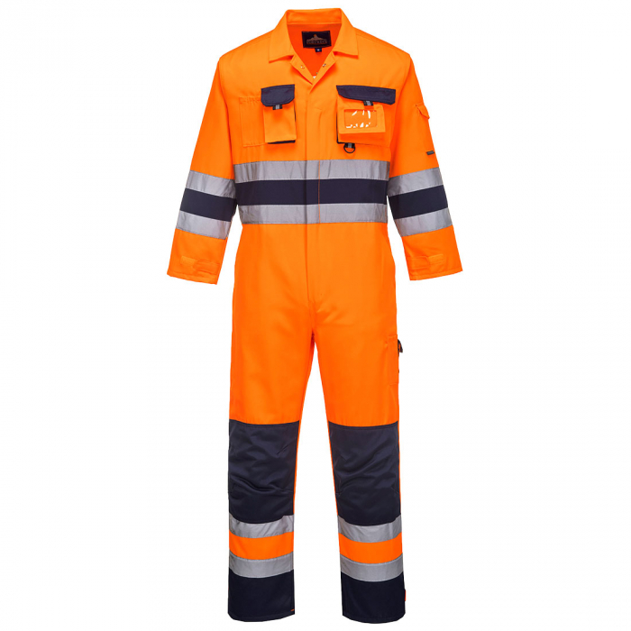 PORTWEST TX55, Combinezon Nantes Hi-Vis, din polibumbac, 245 g/mp [1]