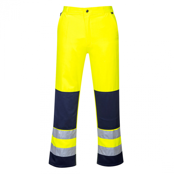 PORTWEST TX71, Pantaloni în talie HiVis Seville, din polibumbac, 245 g/mp [3]