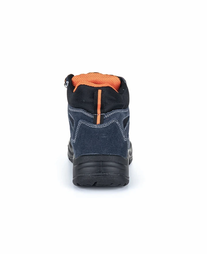 PRIME HIGHTREK S1P SRA, Bocanci de protecție din piele velur de bovină, bombeu metalic, lamelă antiperforație [5]