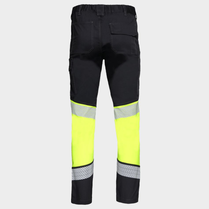 PRIMO LIGHT STRETCH, Pantaloni de lucru reflectorizanți  în talie, din tercot elastic, 210 g/mp [2]