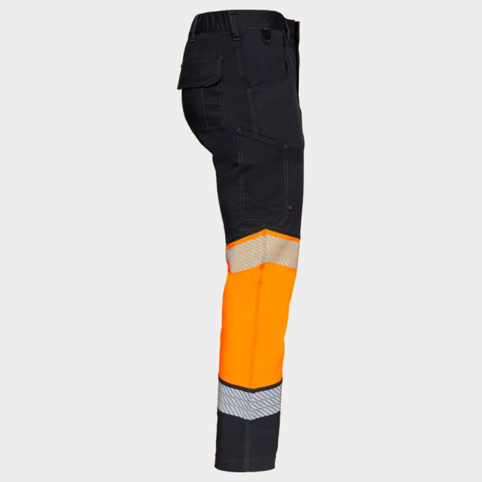 PRIMO LIGHT STRETCH, Pantaloni de lucru reflectorizanți  în talie, din tercot elastic, 210 g/mp [4]