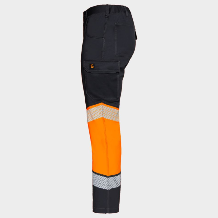 PRIMO STRETCH, Pantaloni in talie HI-VIS din tercot elastic, 260 g/mp [5]
