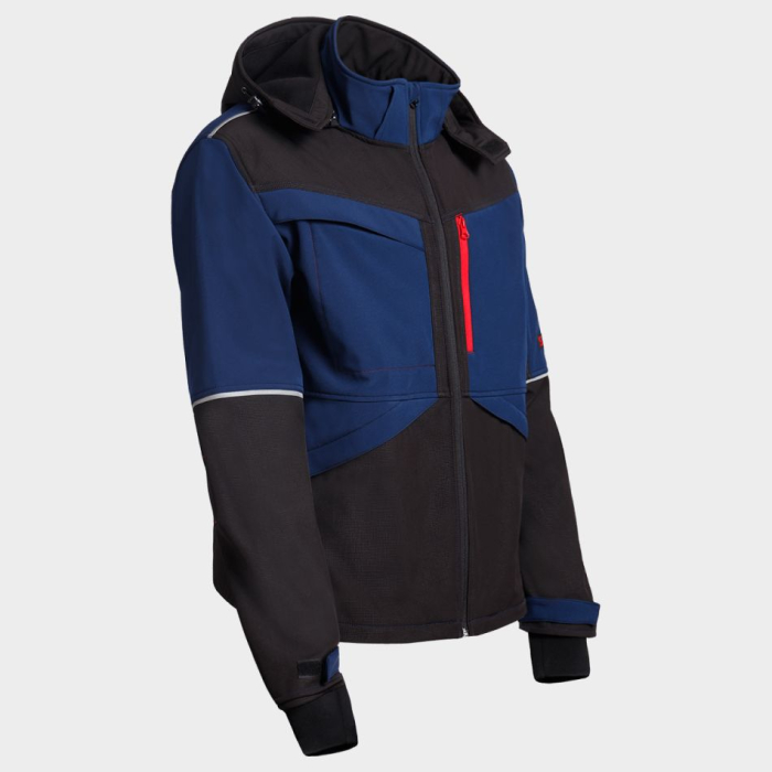 PRISMA SOFTSHELL 2.0, Jachetă softshell cu glugă detașabilă din 94% poliester și 6% spandex cu membrană TPU și polar, 300 g/mp [4]