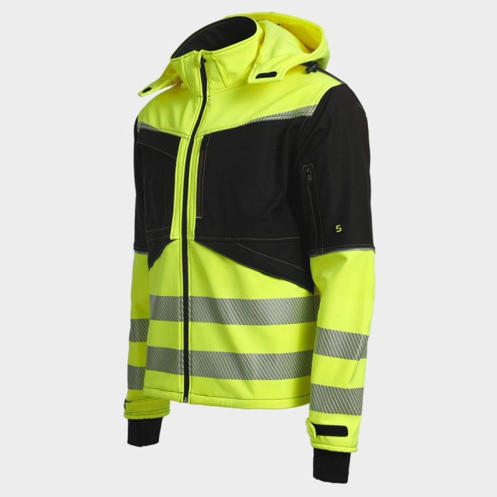 PRISMA 2.0 HV, Jachetă reflectorizantă tip softshell din poliester cu spandex, 300 g/mp [4]