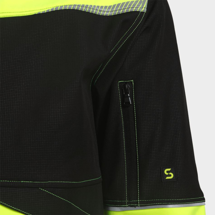 PRISMA 2.0 HV, Jachetă reflectorizantă tip softshell din poliester cu spandex, 300 g/mp [6]