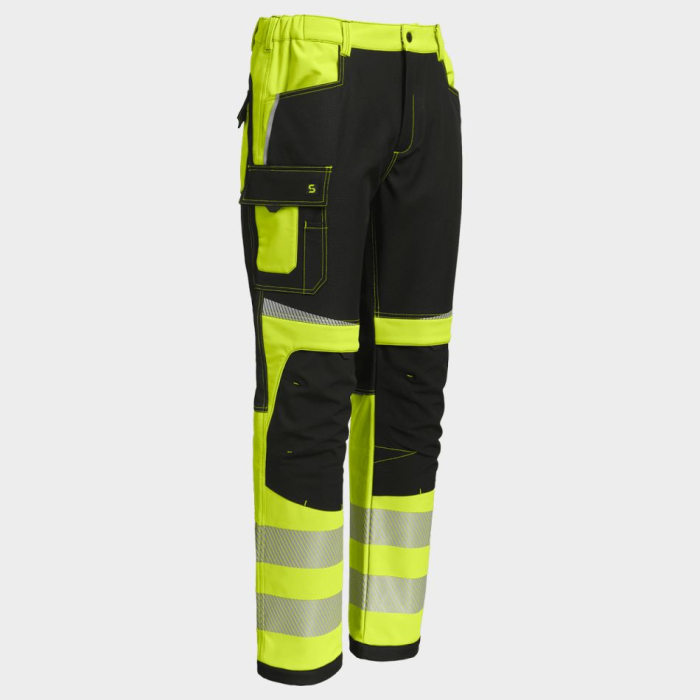 PRISMA 2.0 HV, Pantaloni reflectorizanți tip softshell din poliester cu spandex, 300 g/mp [3]