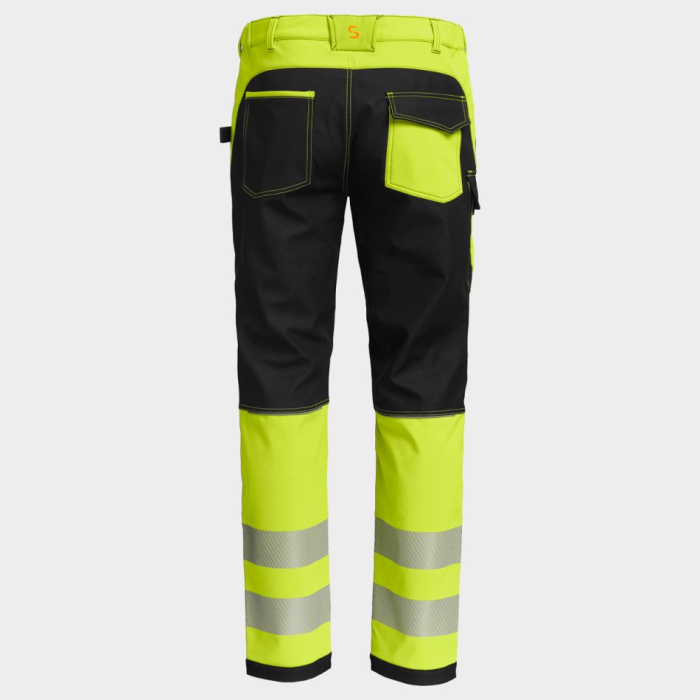 PRISMA 2.0 HV, Pantaloni reflectorizanți tip softshell din poliester cu spandex, 300 g/mp [2]