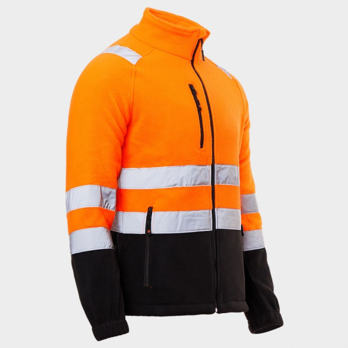 PRISMA HV FLEECE, Jachetă HI-VIS din poliester 100%, 280 g/mp [3]