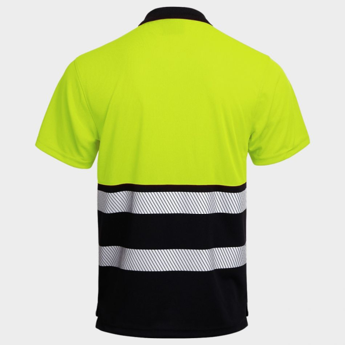PRISMA HV POLO, Tricou polo HI-VIS din poliester 100%, 140 g/mp [3]