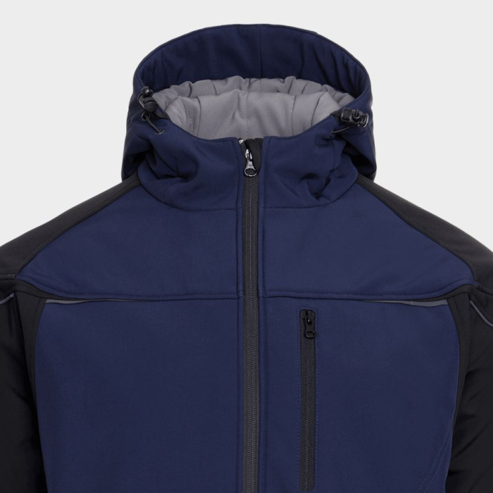 PRISMA SOFTSHELL WINTER, Jachetă de lucru cu glugă din poliester 100%, țesătură softshell cu membrană TPU, 240 g/mp [5]