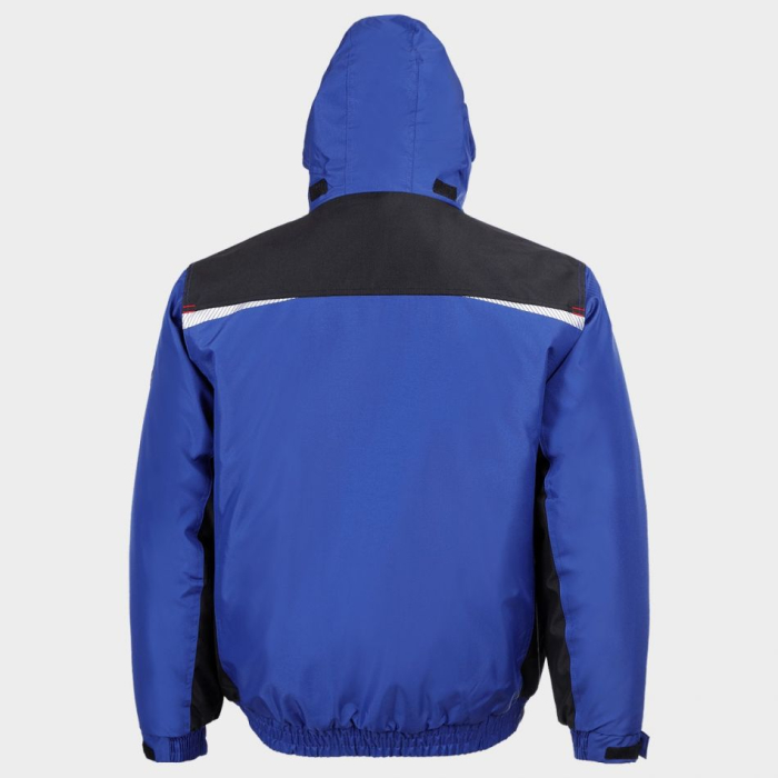 PRISMA WINTER, Jachetă de iarnă cu glugă în guler din poliester 100%, țesătură Oxford/PU, 160g/mp [2]
