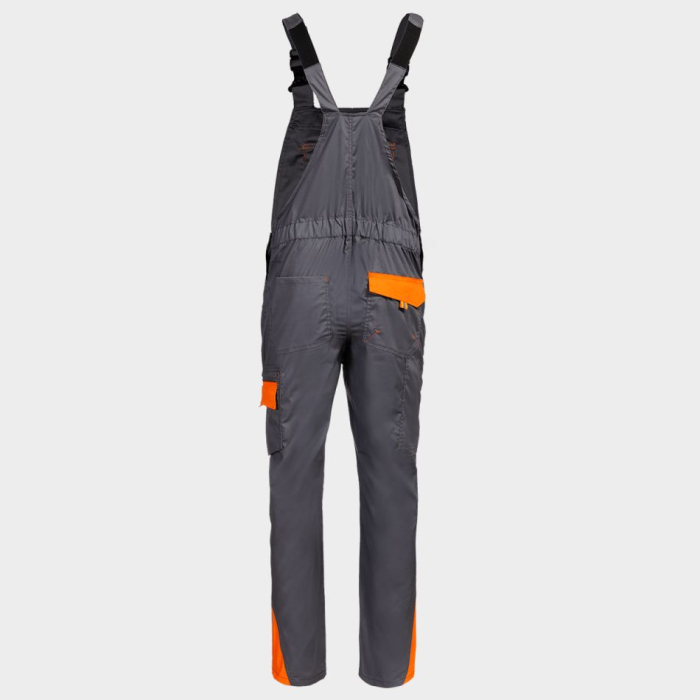 PRISMA LIGHT STRETCH, Pantaloni cu pieptar de lucru din poliester și bumbac, 190 g/mp [2]