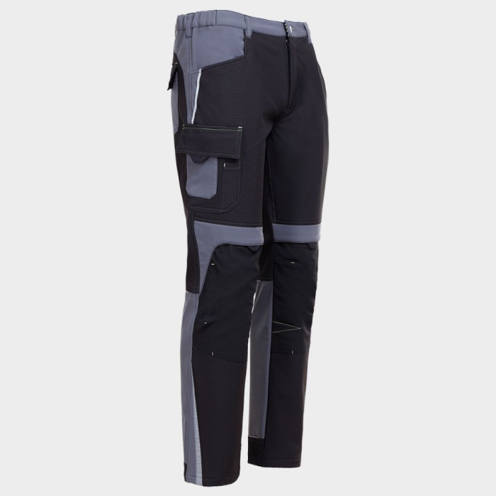 PRISMA SOFTSHELL 2.0, Pantaloni de lucru softshell cu fleece din poliester, 280g/mp [5]
