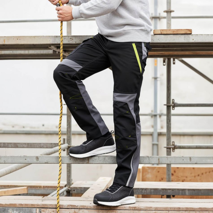 PRISMA SOFTSHELL 2.0, Pantaloni de lucru softshell cu fleece din poliester, 280g/mp [3]