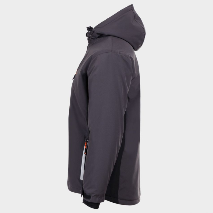 PRISMA SPORT WINTER, Jachetă de lucru tip Softshell cu glugă din poliester 94% și spandex 6%, membrană TPU, căptușeală polar, 320 g/mp [6]
