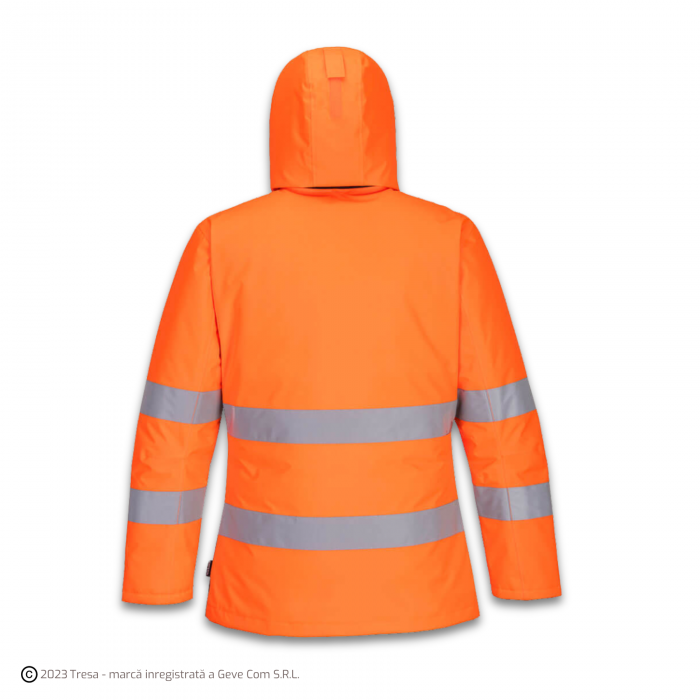 PW261, Jachetă HI-VIS de iarnă, din poliester Fibră Oxford 300D 190 g/mp, căptușeală termică 190 g/mp [2]