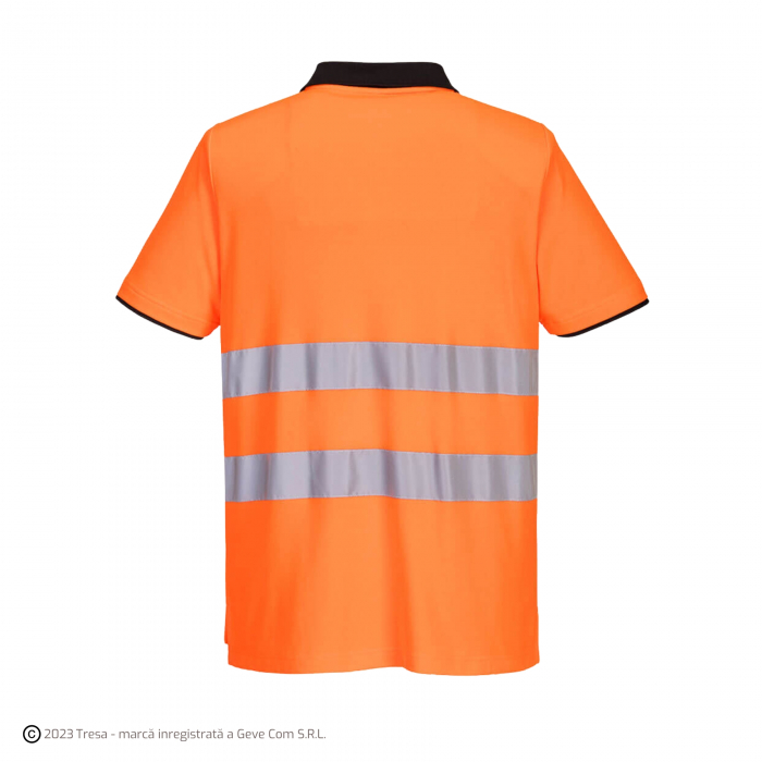 PW212, Tricou HI-VIS polo, din țesătură tercot premium, 144 g/mp [4]