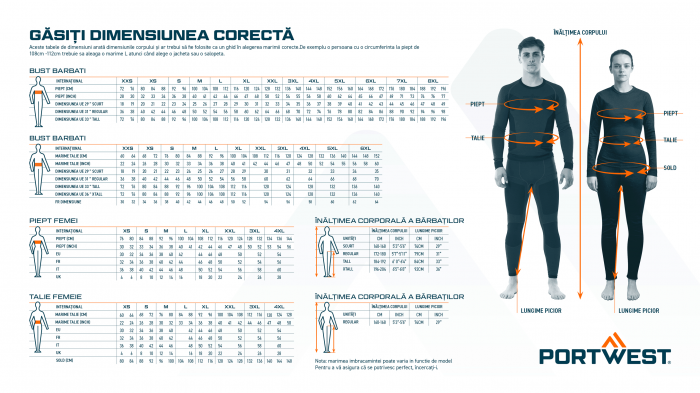 PW265, Jachetă HI-VIS de ploaie, din poliester Oxford și PU 190 g/mp, căptușeală termică 60 g/mp [5]