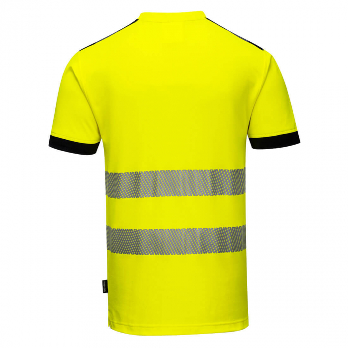 PW3 HIVIS S/S, Tricou din bumbac si poliester, 175 g/mp [4]