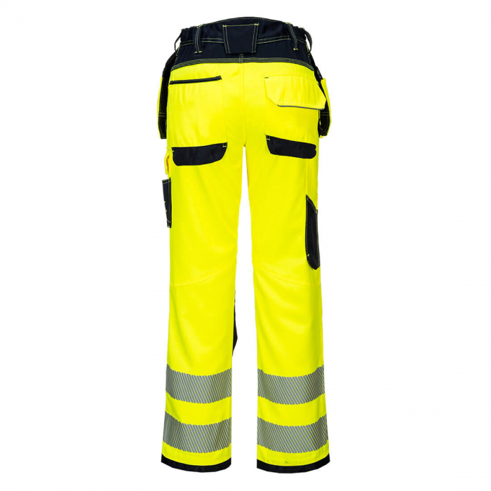 PW3 - 306, Pantaloni Stretch Holster HI-VIS din Titanmill Plus Stretch, 65% poliester, 33% bumbac, 2% elastan, 245 g/mp [2]