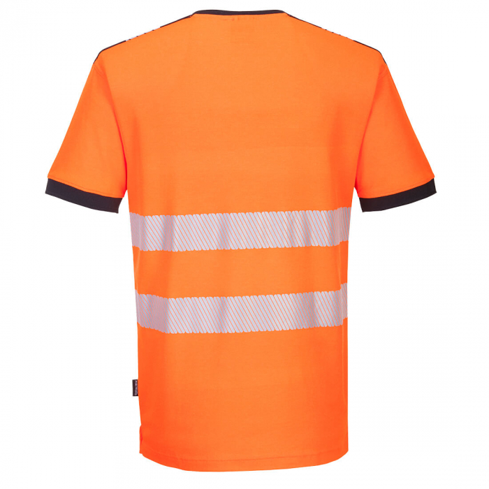 PW3 - 310, Tricou HI-VIS la baza gâtului din bumbac și poliester, 175 g/mp [4]