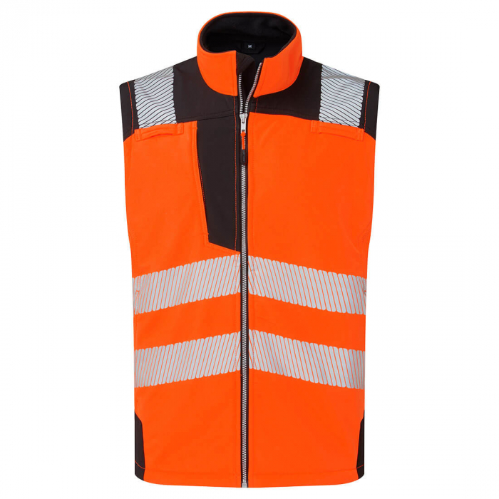 PW3 - 325, Jachetă HI-VIS tip Softshell, din poliester și elastan, 310 g/mp [4]