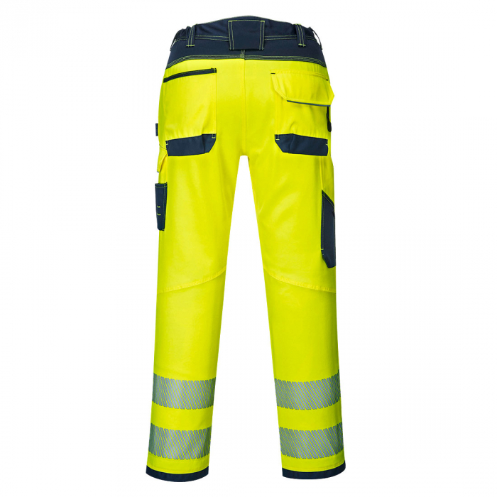PW3 - 340 HI-VIS, Pantaloni de lucru din poliester si bumbac [4]