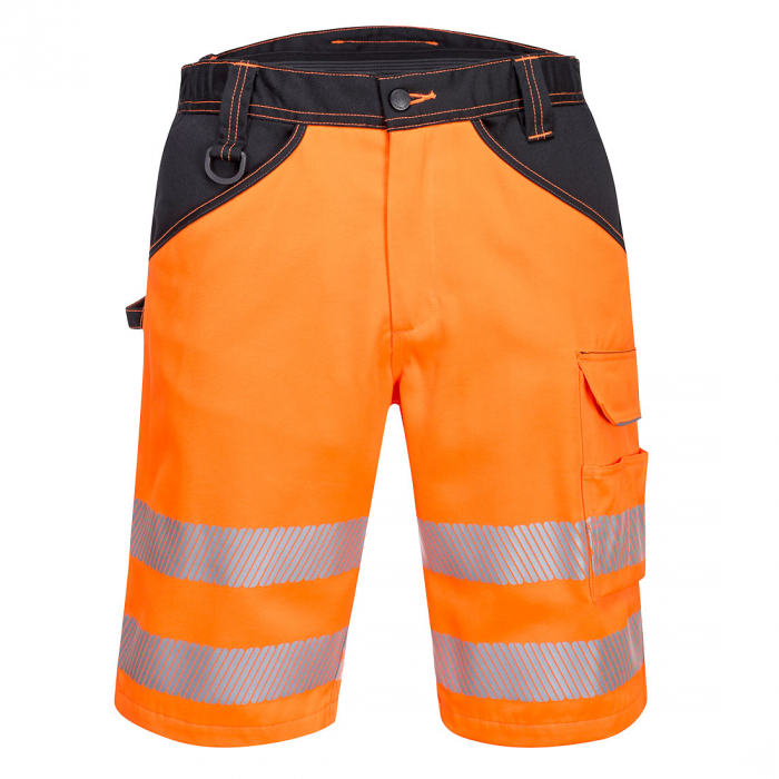 PW3 - 348, Pantaloni scurți Hi-Vis din Titanmill Plus, 65% poliester, 35% bumbac, 300 g/mp [4]