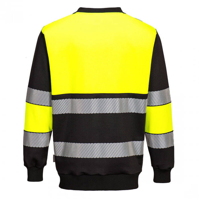 PW3 - 376, Jachetă HI-VIS tip hanorac, din poliester și bumbac, 300 g/mp [5]