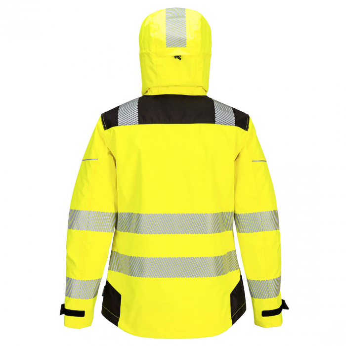 PW3 - 389, Jachetă HI-VIS de ploaie pentru femei, din  poliester, 300D Oxford și PU [2]