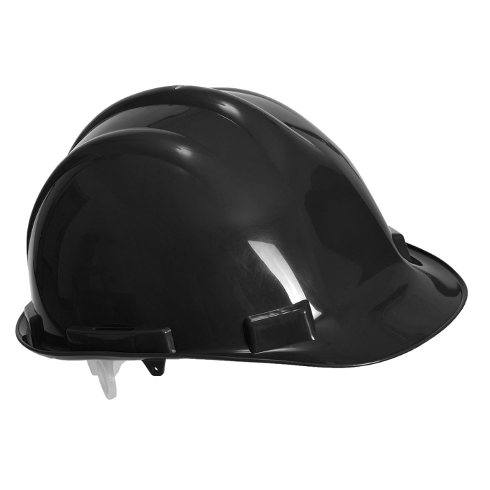 PW50 EXPERTBASE, Cască de protecție electroizolantă, calotă din polipropilenă de densitate înaltă, suspensie din plastic cu fixare în 4 puncte, reglare cu cataramă, 366 g [2]