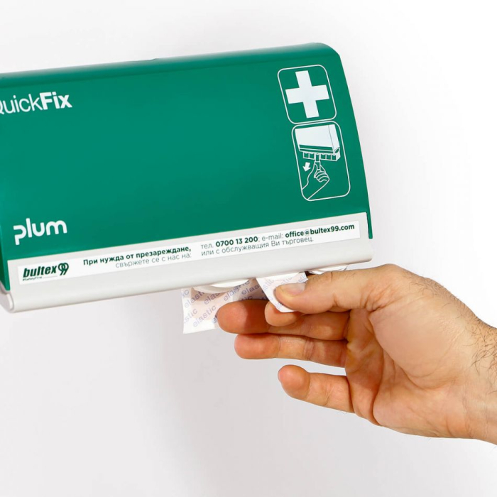 QUICKFIX DUO, Dispenser plasturi montabil pe perete [2]