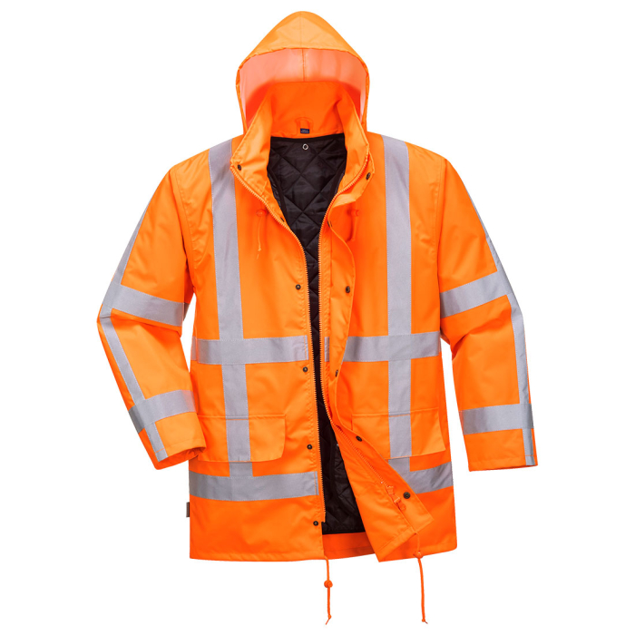 R460, Jachetă de iarnă HI-VIS din 100% poliester, țesătură Oxford 300D, 190 g/mp, căptușeală detașabilă [2]