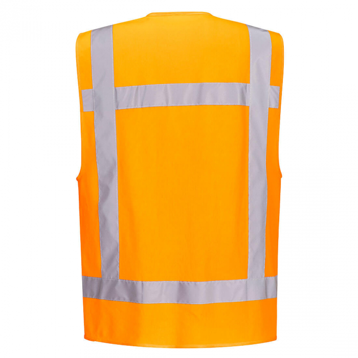 R476, Vesta executivă HI-VIS din poliester tricotat, 124 g/mp [2]