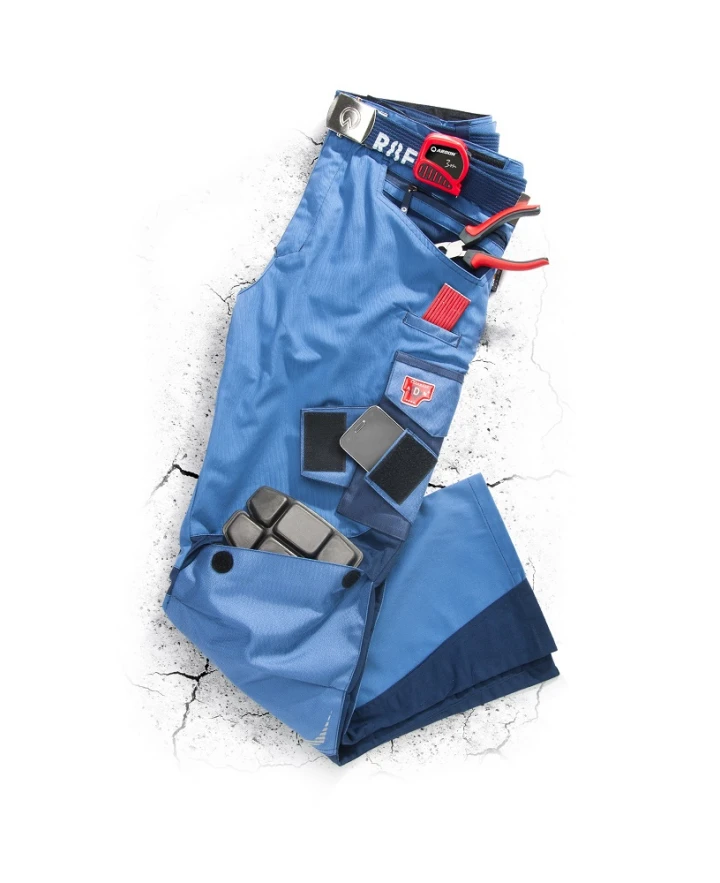 R8ED+, Pantaloni de lucru în talie din tercot, 245 g/mp, întărituri CORDURA [3]