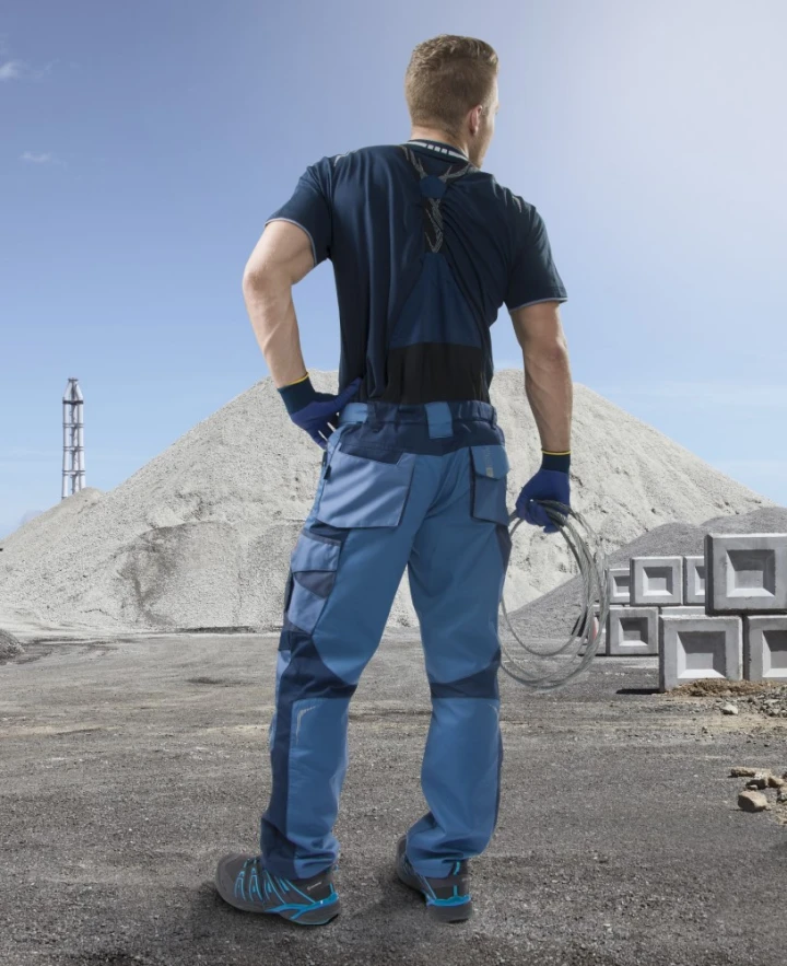 R8ED+, Pantaloni de lucru cu pieptar din tercot, 245 g/mp, întărituri CORDURA [4]