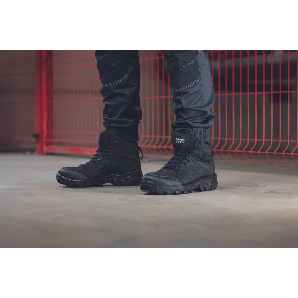 PANDA RAR S3S MF SR, Bocanci de protecție din material textil, bombeu compozit, lamelă antiperforație, talpă PU/TPU, fețe respirabile [4]