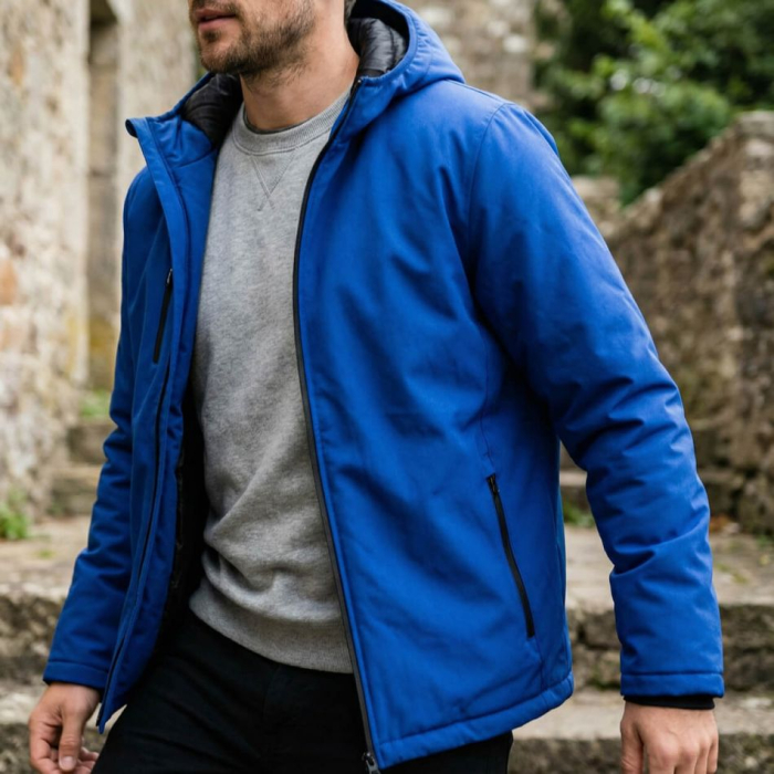 REEF PAD, Jachetă de lucru tip softshell impermeabilă din poliester cu spandex, 270 g/mp [2]