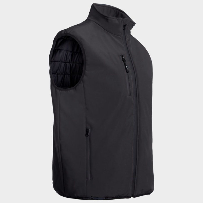 REEF PAD, Vestă de lucru tip softshell din poliester cu spandex, 270 g/mp [3]