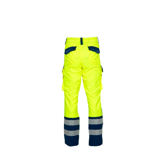 RENDURA HILITE HI-VIZ, Pantaloni de lucru în talie cu elemente reflectorizante din tercot, 240 g/mp [2]