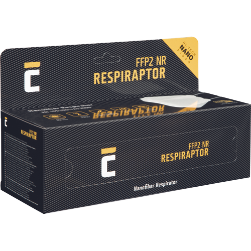 RESPIRAPTOR, Semimască de protecție respiratorie FFP2 NR [set 25 bucăți] [2]