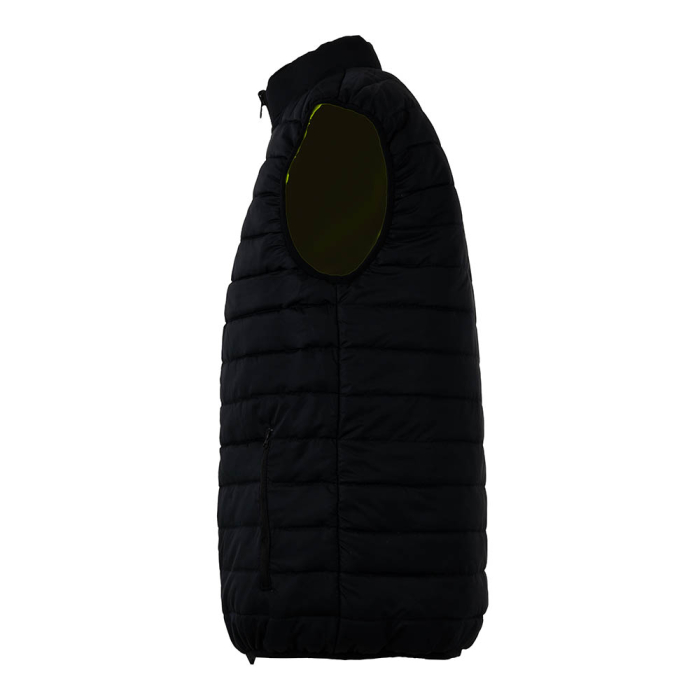 REVERSO, Vestă matlasată reversibilă din poliester Oxford 300D cu membrană PU, căptușeală termică din poliester, benzi reflectorizante [12]