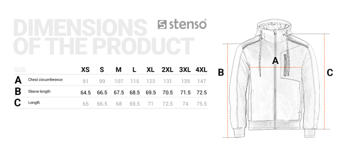 REVOLT 2.0, Hanorac din bumbac și poliester, 300 g/mp, cu căptușeală fleece [9]