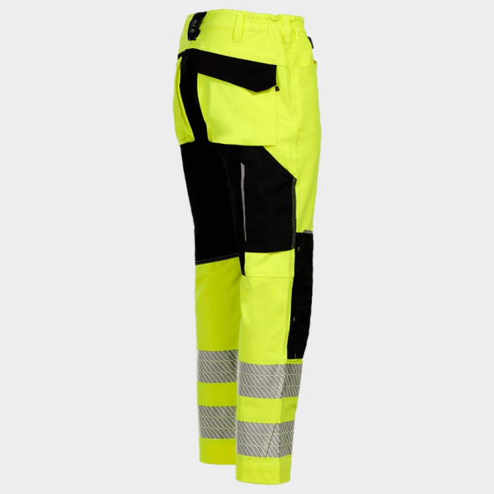 REVOLT HV 4STRETCH, Pantaloni de lucru HI-VIS din poliester mecanic întins, 280 g/mp [5]