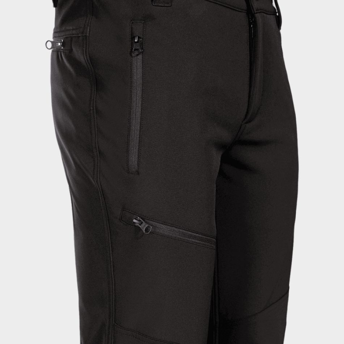 REVOLT SOFTSHELL WINTER, Pantaloni de lucru tip Softshell din poliester cu elastan, membrană TPU și căptușeală polar fleece, 320 g/mp [4]