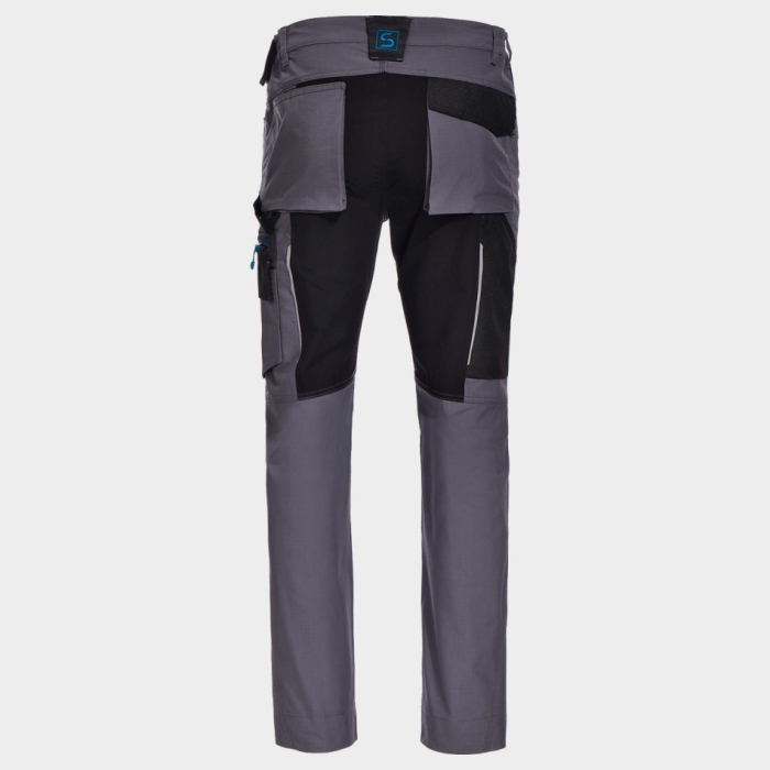 REVOLT RIPSTOP STRETCH, Pantaloni de lucru din poliester 36%, bumbac 20% și T400 44%, țesătură ripstop, 220 g/mp [2]
